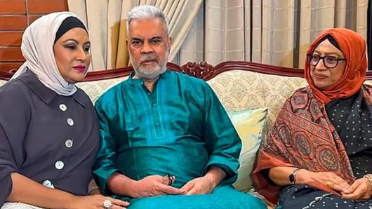 সুচন্দা-চম্পা দেখা করলেন কাঞ্চনের সঙ্গে