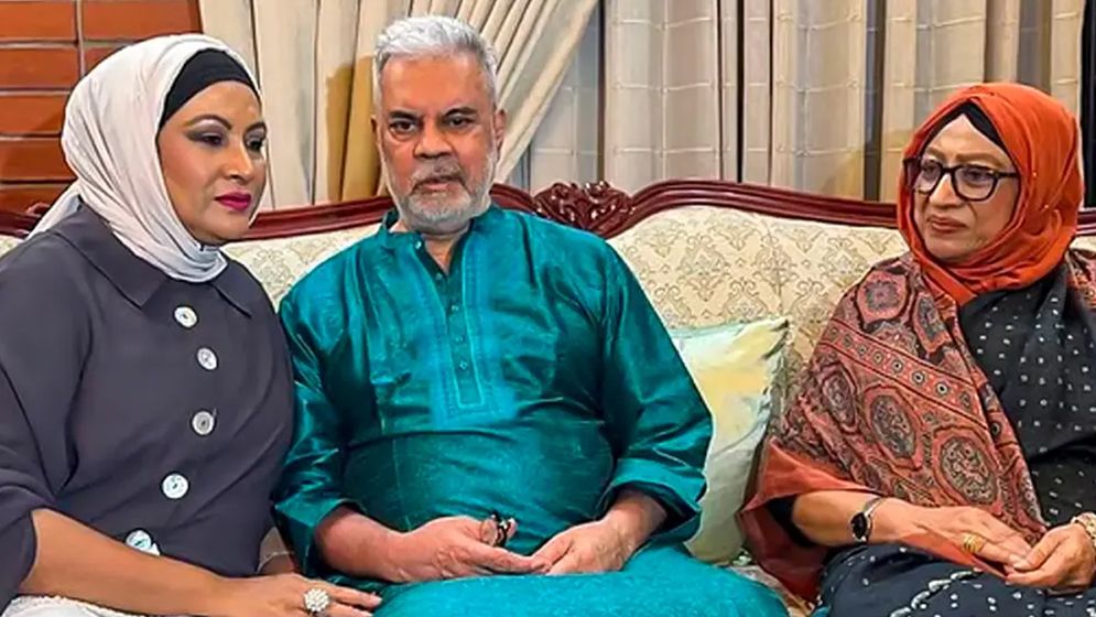 সুচন্দা-চম্পা দেখা করলেন কাঞ্চনের সঙ্গে